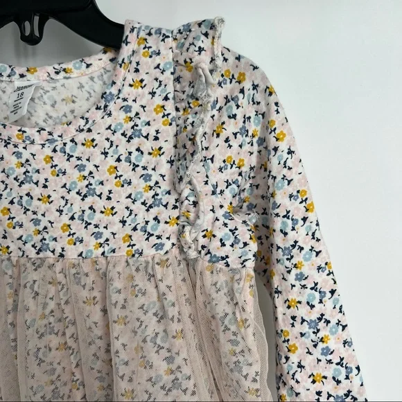 4/$25 Harper Canyon floral long sleeve dress 18 months - Picture 3 of 5